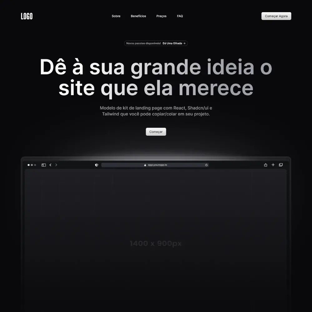 Template para Criação de Sites